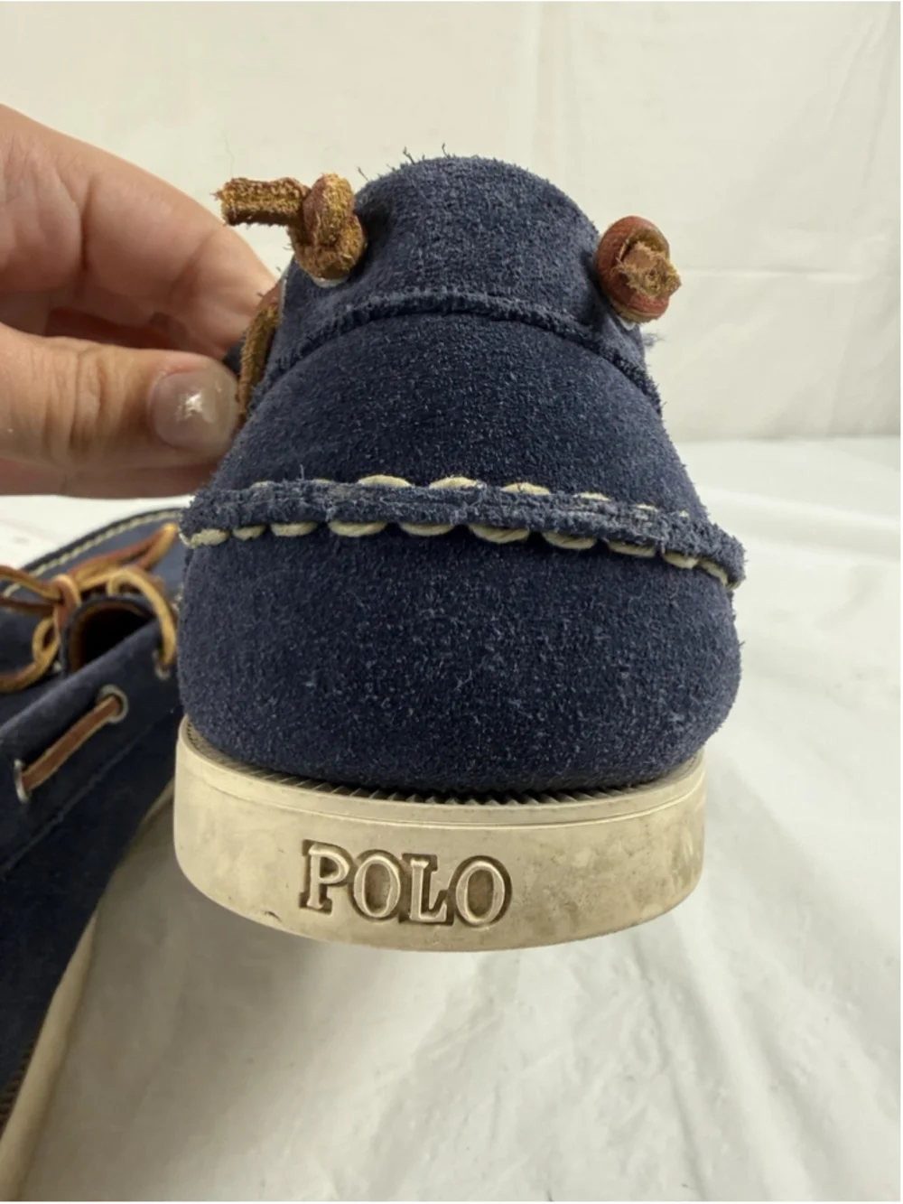 Polo Ralph Lauren Millard Suede Boat Shoes Men’s Size 9M $195